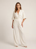 Serena | Women's Wrap Jumpsuit for Wedding Guests