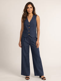 Diana | Women's Wide Leg Tailored Jumpsuit