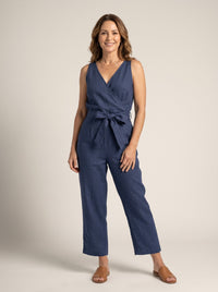 Renee | Women's Belted Utility Jumpsuit