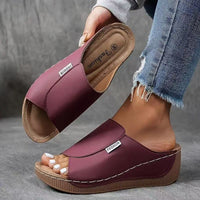 Cheryl | Wedge Sandals with Adjustable Strap and Cushioned Sole