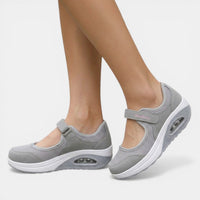 Debra | Mary Jane Platform Sneakers with Adjustable Strap