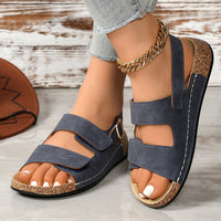 Fiona | Adjustable Strap Flat Sandals