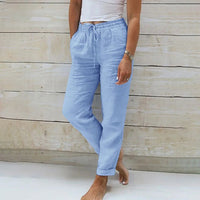 Judith | Wide Leg Linen Pants