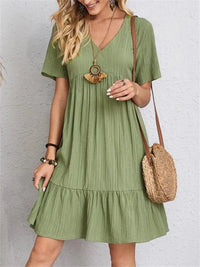 Kerry | Boho Tiered Mini Dress