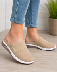 Michelle | Mesh Slip-On Mules with Air Cushion Sole
