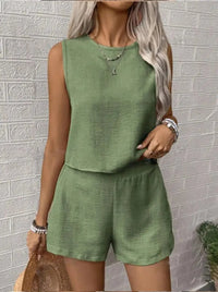 Patricia | Relaxed Crew Neck Vest Top