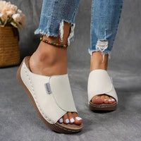 Tanya | Platform Wedge Sandals with Open Toe